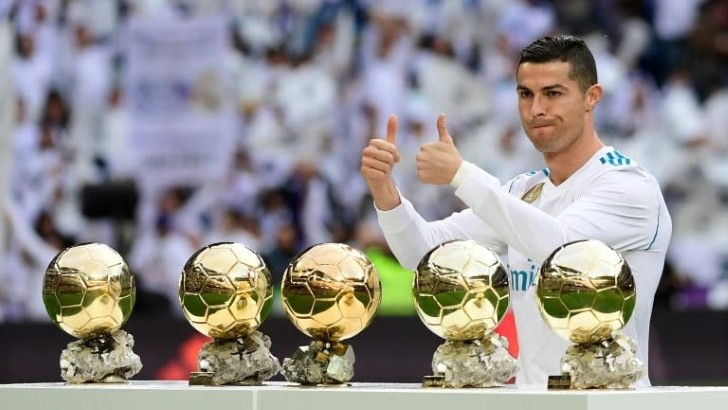 Fifth Ballon d'Or to Cristiano